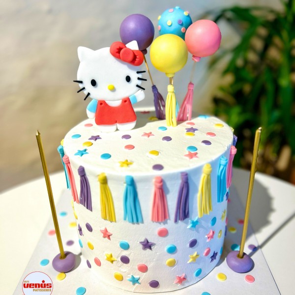 Balonlu Hello Kitty 1